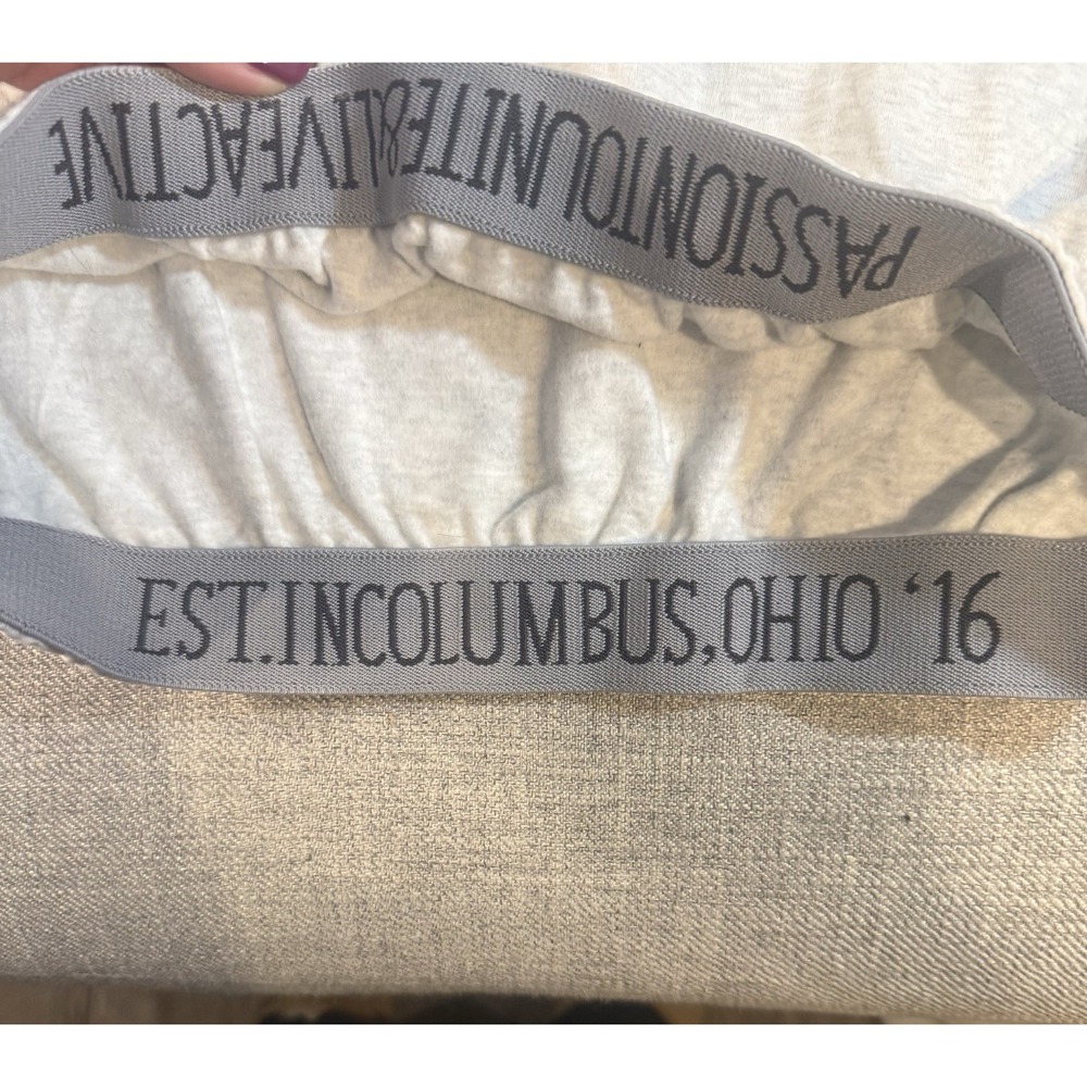 P'tula Women's XL Gray/Black Quarter Zip Hoodie - Est. in Columbus, Ohio '16 - Picture 3 of 11